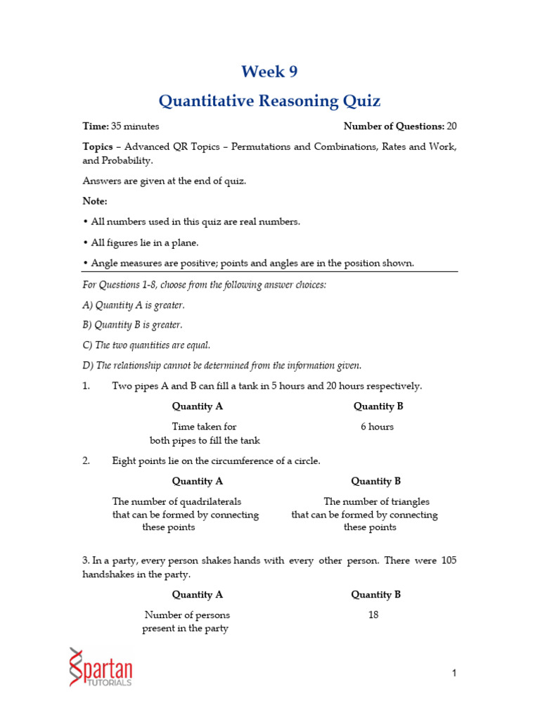 Week+9+QR+Quiz V2 | PDF
