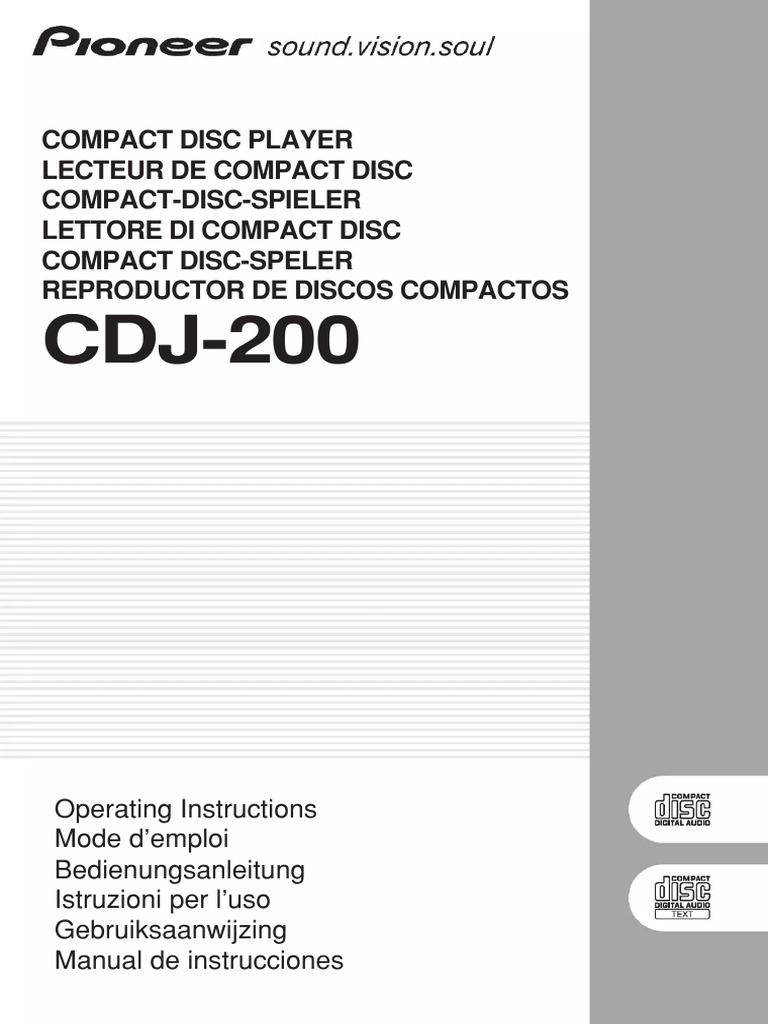 Pioneer CDJ-200 - CD/Media Players