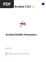 Distiller Parameters