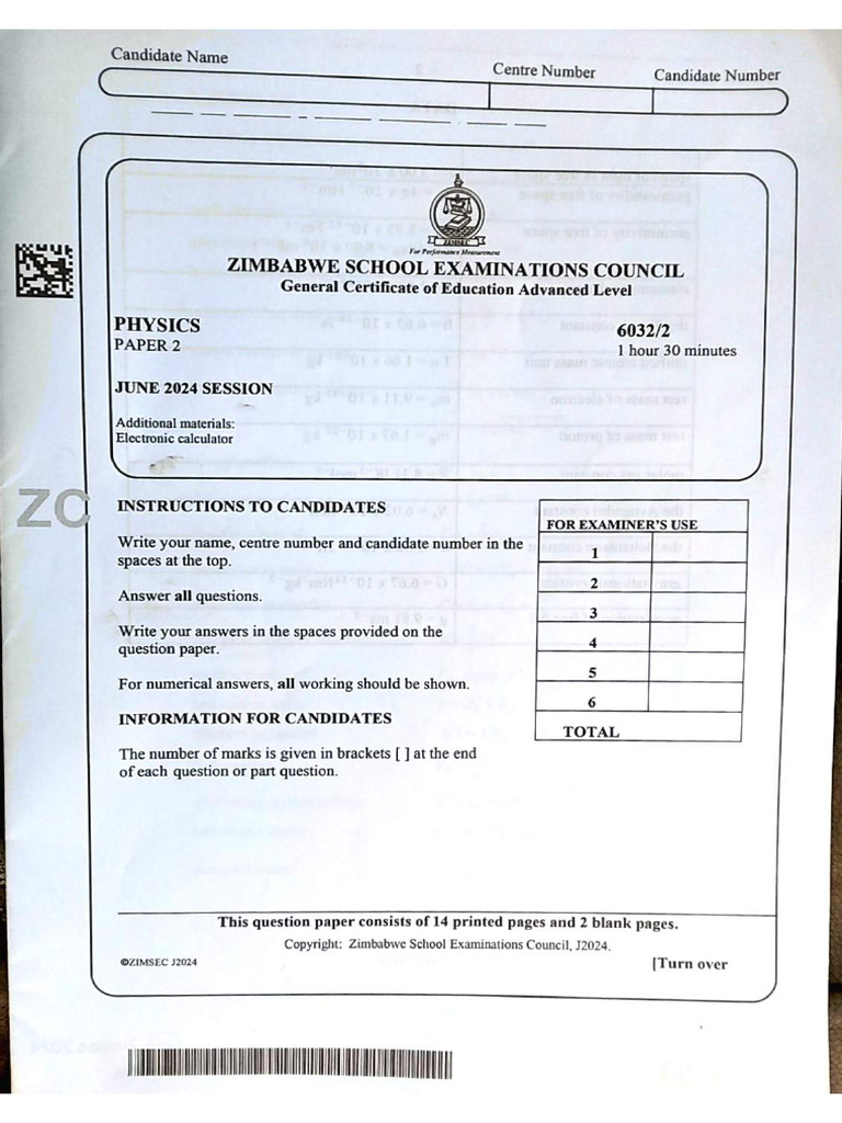 A Level Paper 2 J2024 | PDF