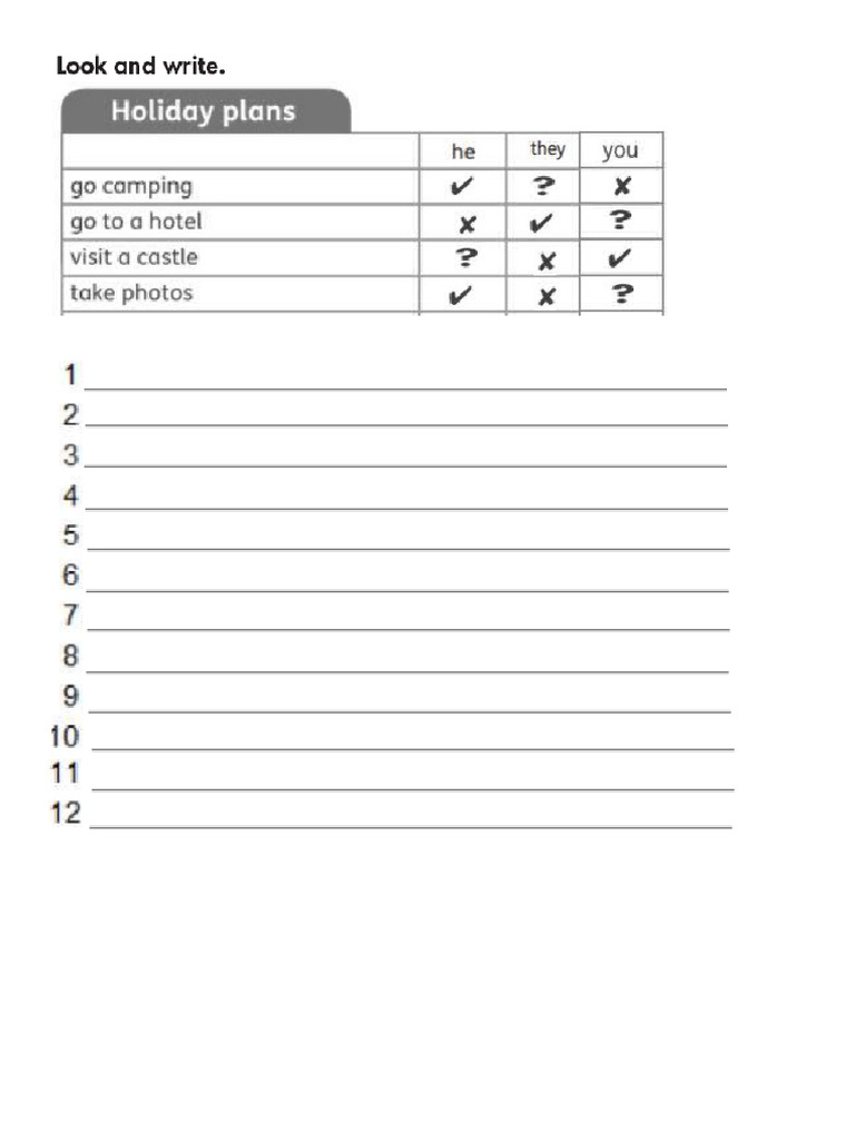 All About Us 5 Unit 6 | PDF