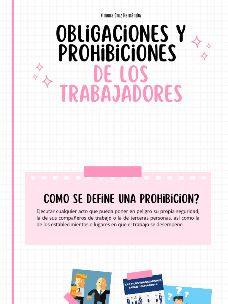 Obligaciones y Prohibiciones Laborales | PDF | Business