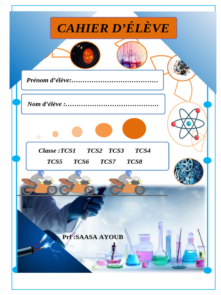 Cours Physique TC BIOF Prof - Saasaa | PDF