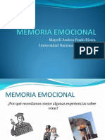 Memoria Emocional