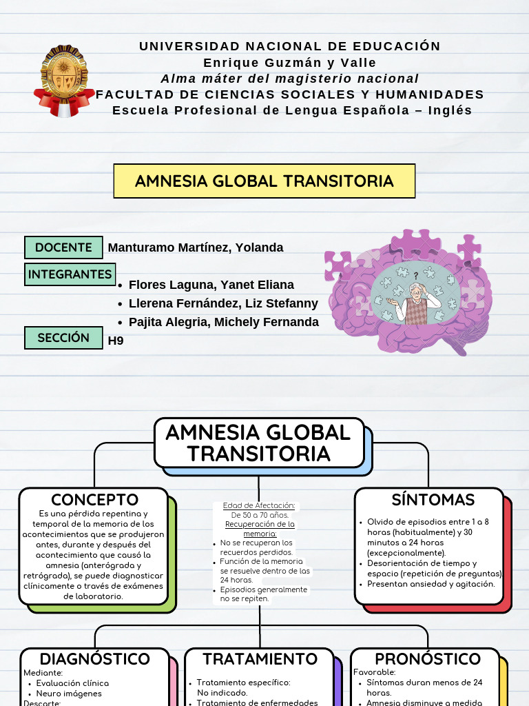 AMNESIA GLOBAL TRANSITORIA | PDF