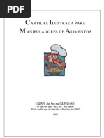 Cartilha Ilustrada Para Manipuladores de Alimentos