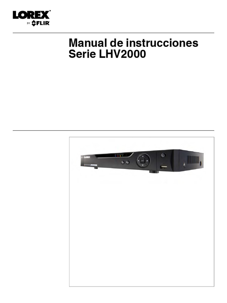Control Remoto Compacto Para Lorex DVR Serie LHV2000