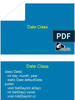 Computer Notes - Date Class