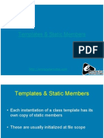 Computer Notes - Templates &amp; Static Members