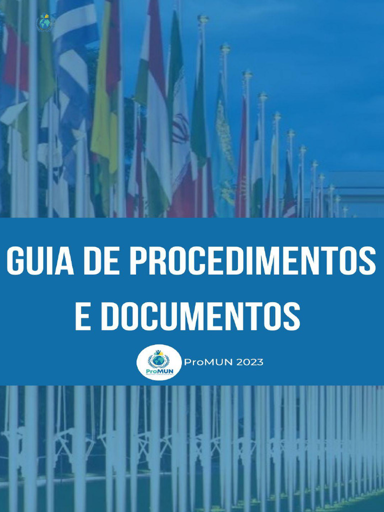 Guia de Procedimentos e Documentos ProMUN 2023 | PDF