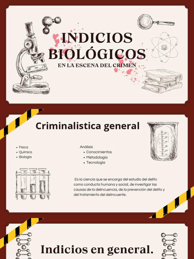 Indicios Biológicos. | PDF