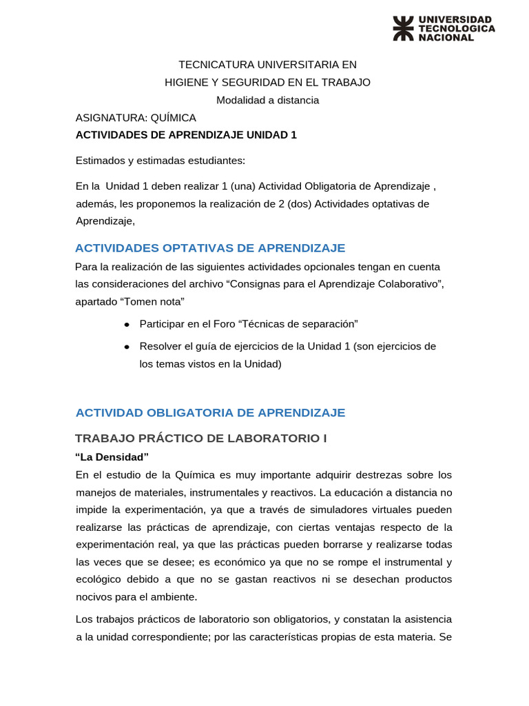 Actividades de Aprendizaje - Unidad 08 - 2024 | PDF | Aprendizaje ...