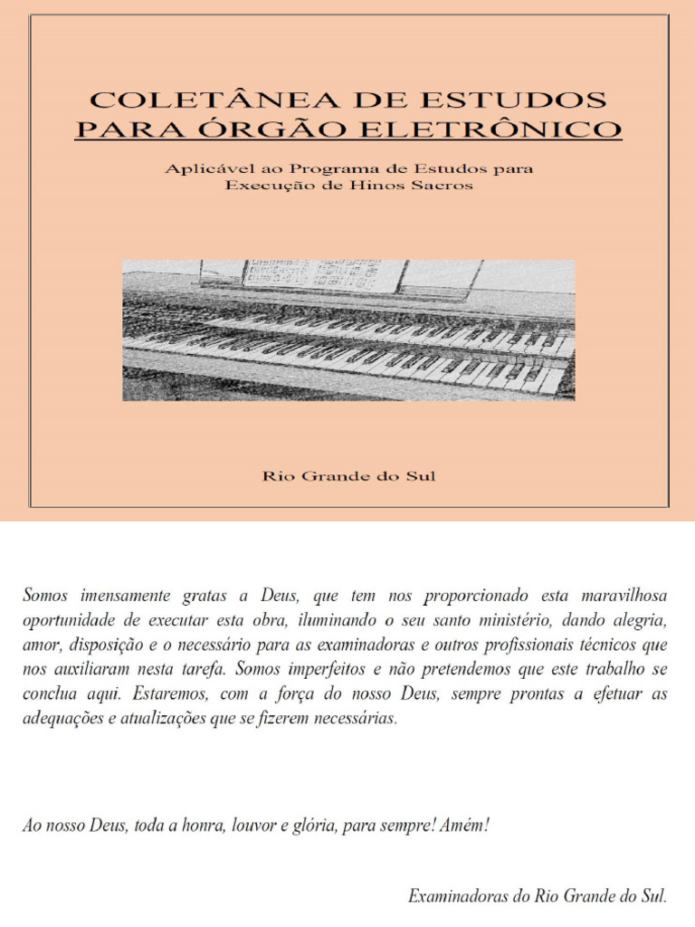 Coletania de Estudos Orgao | PDF