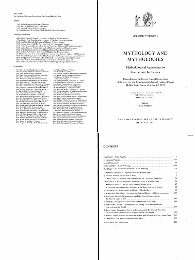 Abusch 2001 Melammu II | PDF