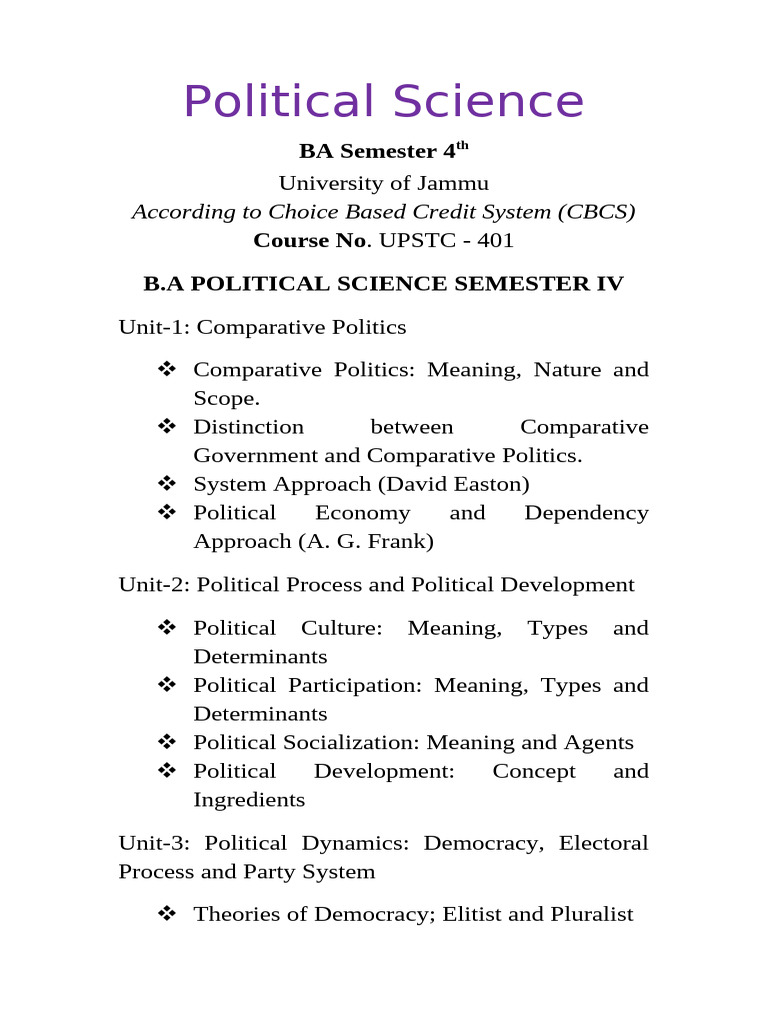 Semester 4TH | PDF