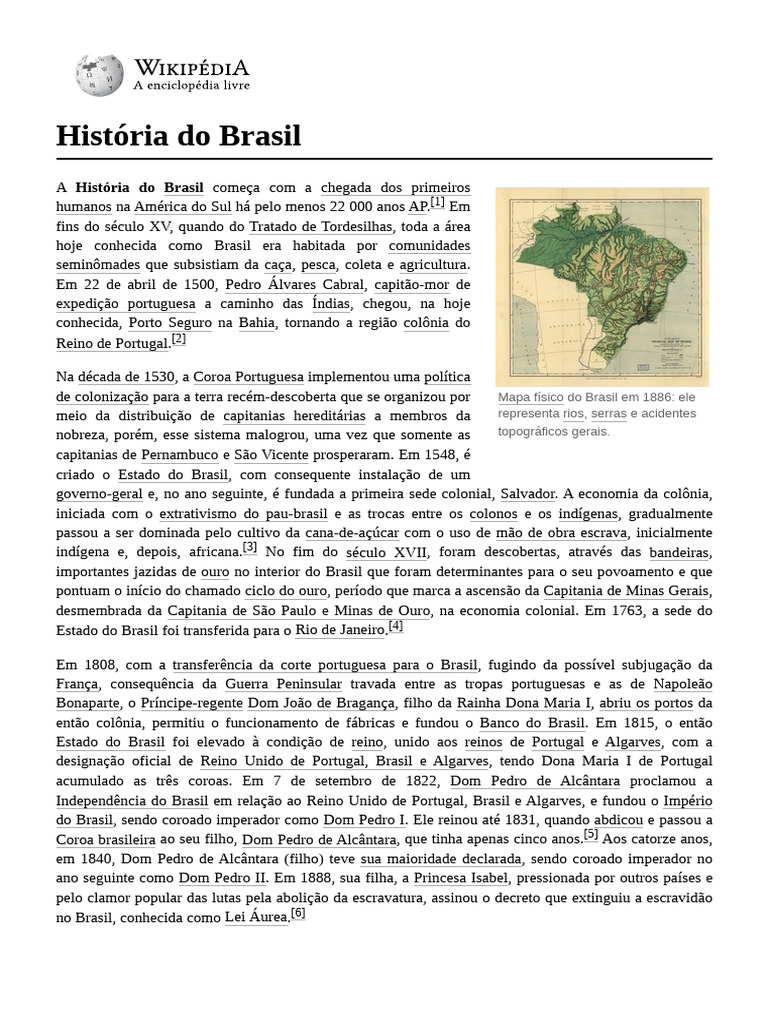 História_do_Brasil | PDF