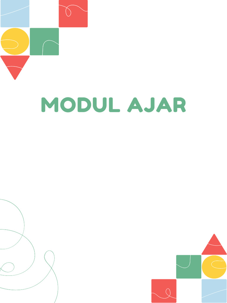 Modul Ajar Seni Rupa Kelas 3 SD | PDF | Seni & Disiplin Bahasa