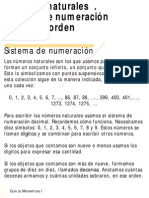 NÚMEROS NATURALES-SISTEMA DE NUMERACIÓN-DECIMAL Y ORDEN