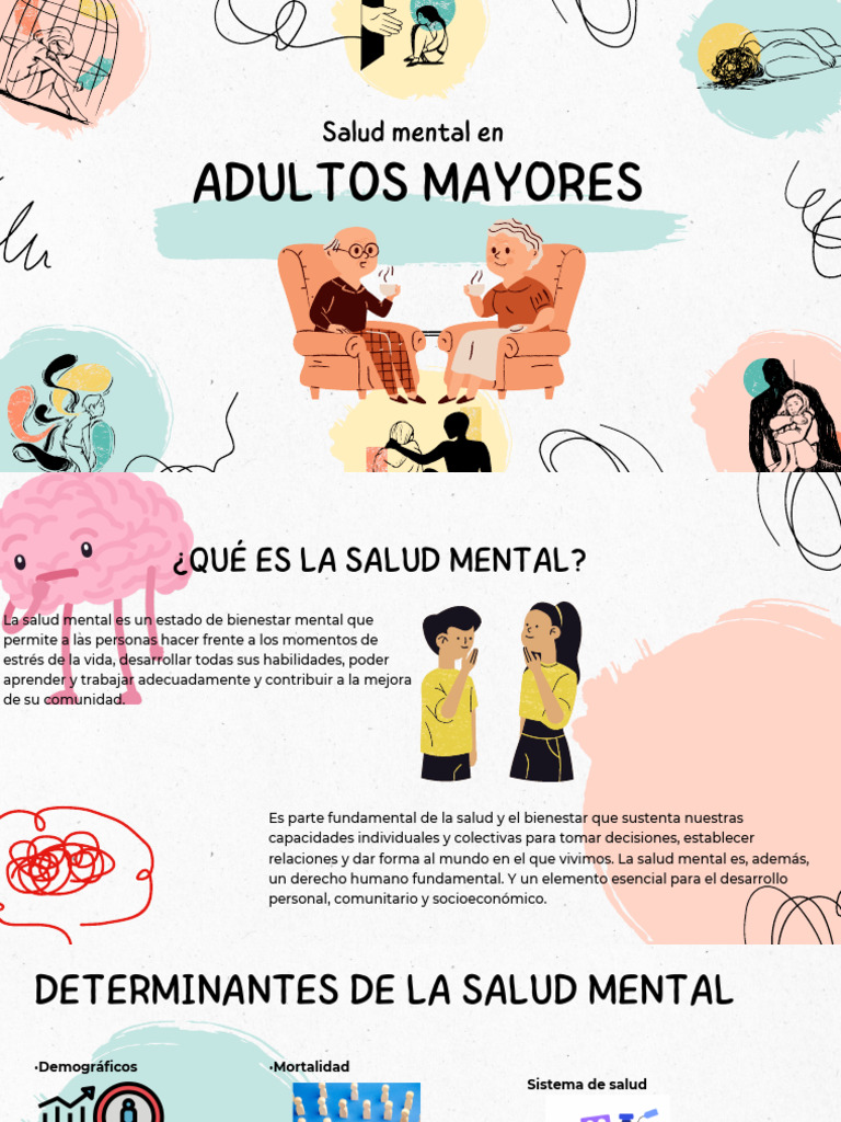 Salud Mental en Adultos Mayores | PDF | Salud mental | Relaciones ...