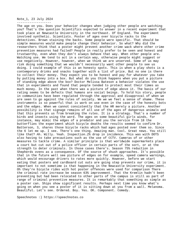 Note 1 23 July 2024 | PDF