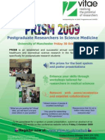 PRISM Conference for Postgraduate Researchers