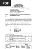 TA DA by Punjab Govt Under Pay Commission Notification by Vijay Kumar Heer