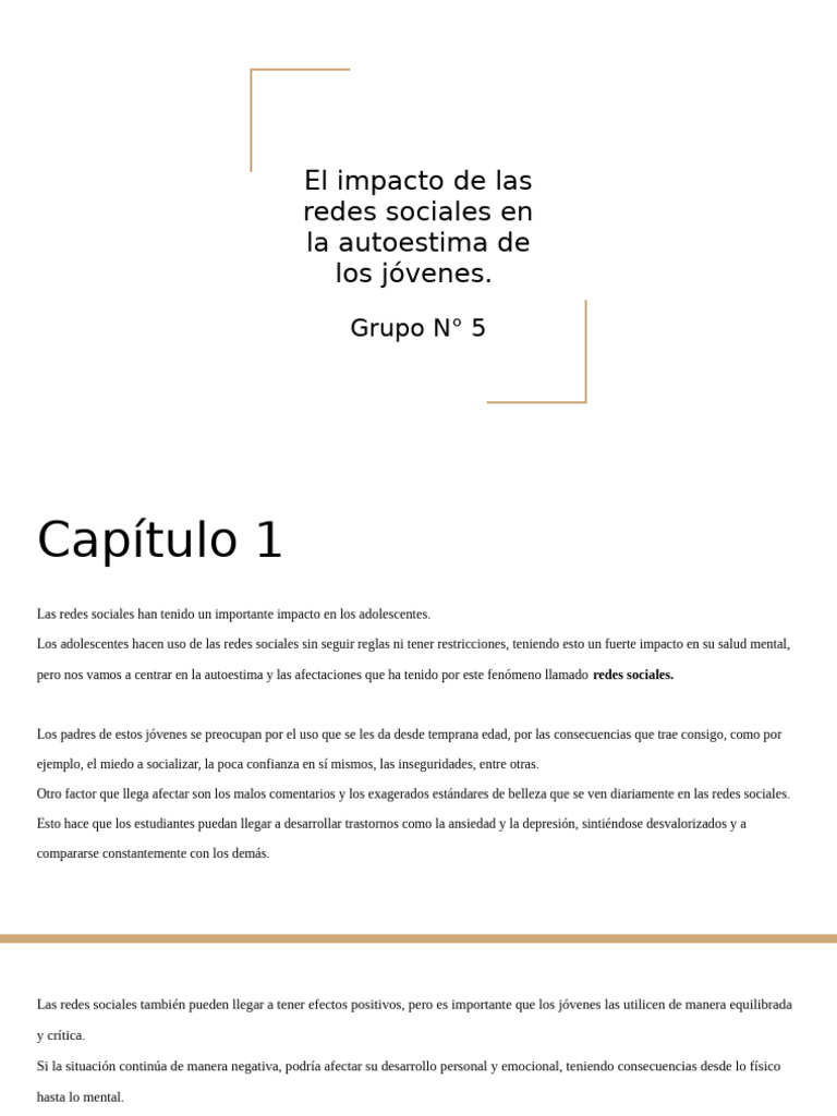 Copia de El Impacto de Las Redes Sociales en La Autoestima de Los ...