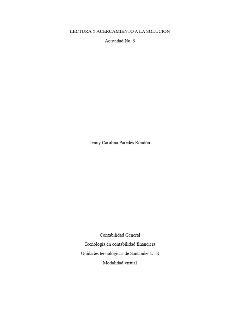 Actividad 3 Contabilidad Pdf