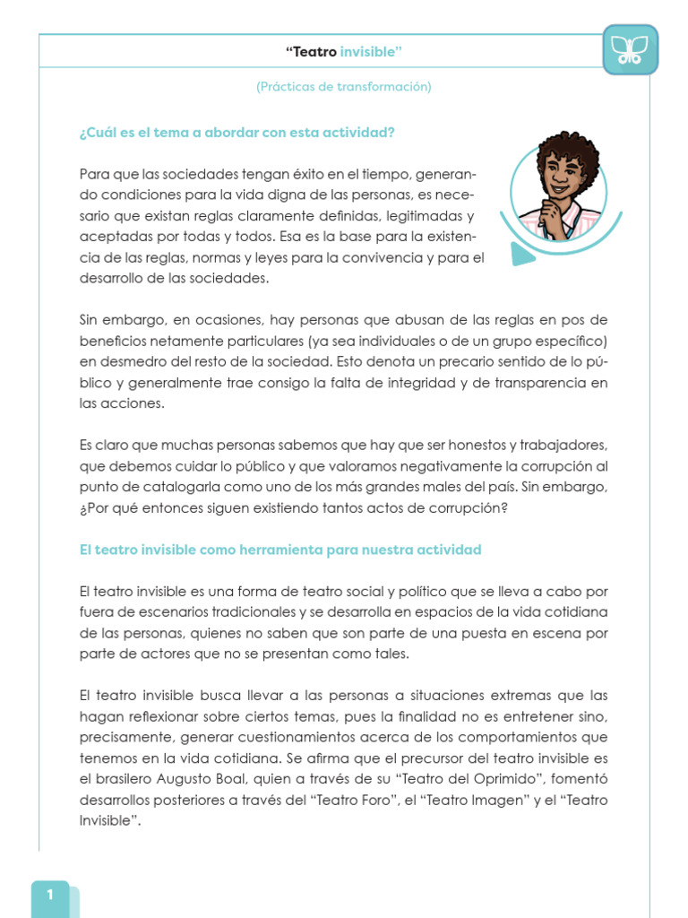p2.3 Teatro Invisible | PDF