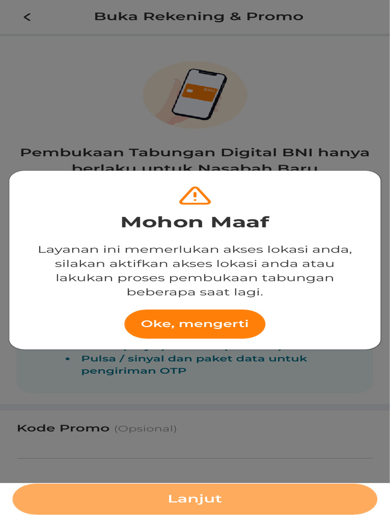 BNI EForm Pembukaan Rekening Simpanan | PDF