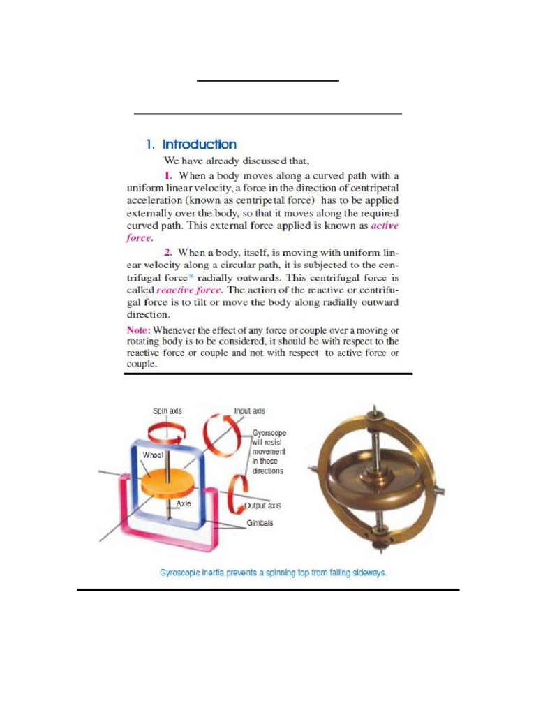 DOM UNIT 1 Angular Motion Notes | PDF