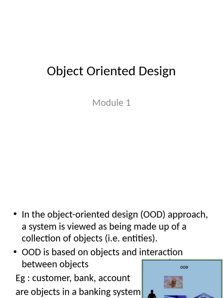 Object Oriented Design | PDF | Object Oriented Programming ...