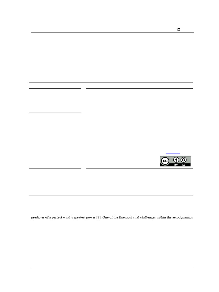 Modeling and Simulation of Forces Applied To The Horizontal Axis Wind ...