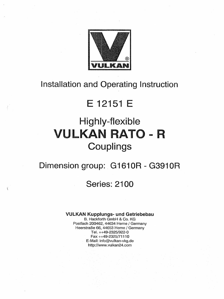 RATO-R-Couplings E12151E | PDF