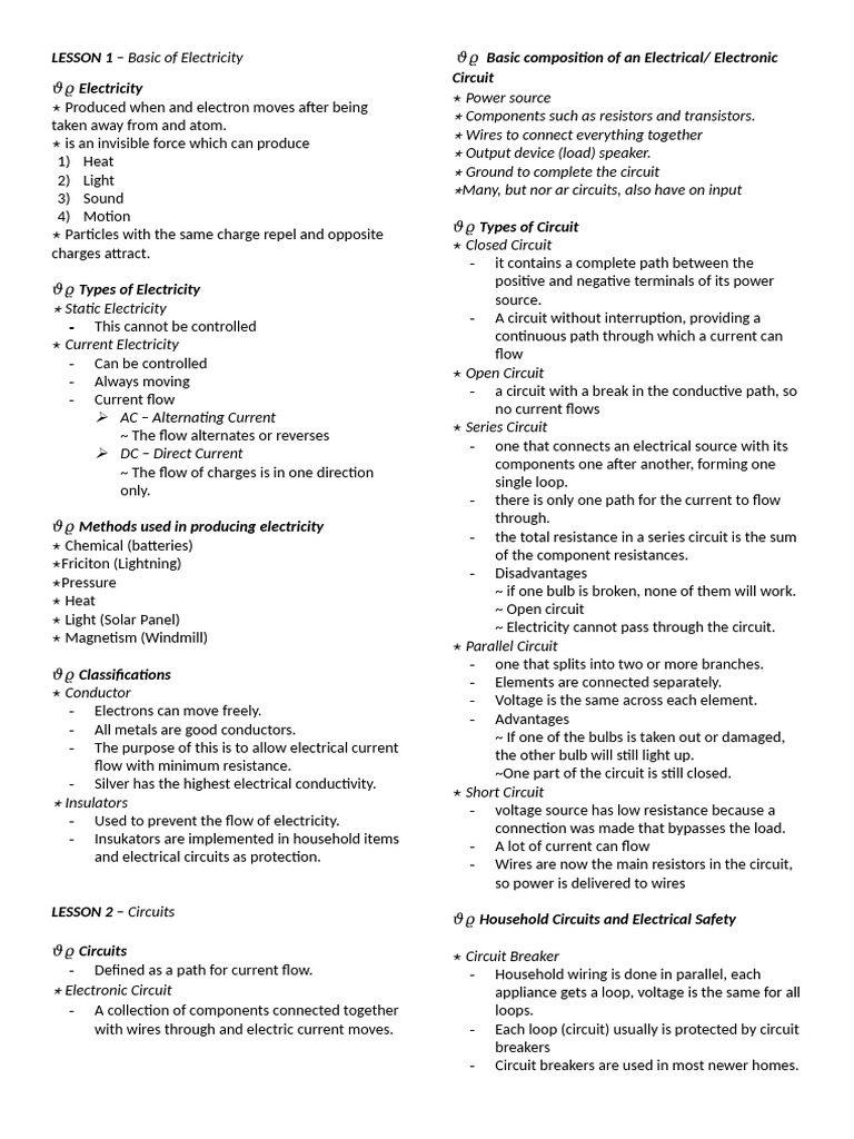 Ict Lesson 1 and 2 Reviewer | PDF