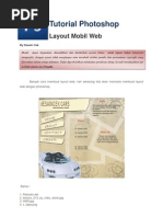 Download Tutorial Photoshop Layout Mobil Web by Cek Ly SN77002109 doc pdf