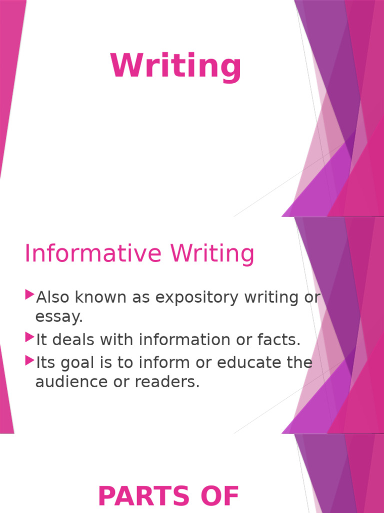 Informative Writing | PDF | Business | Art