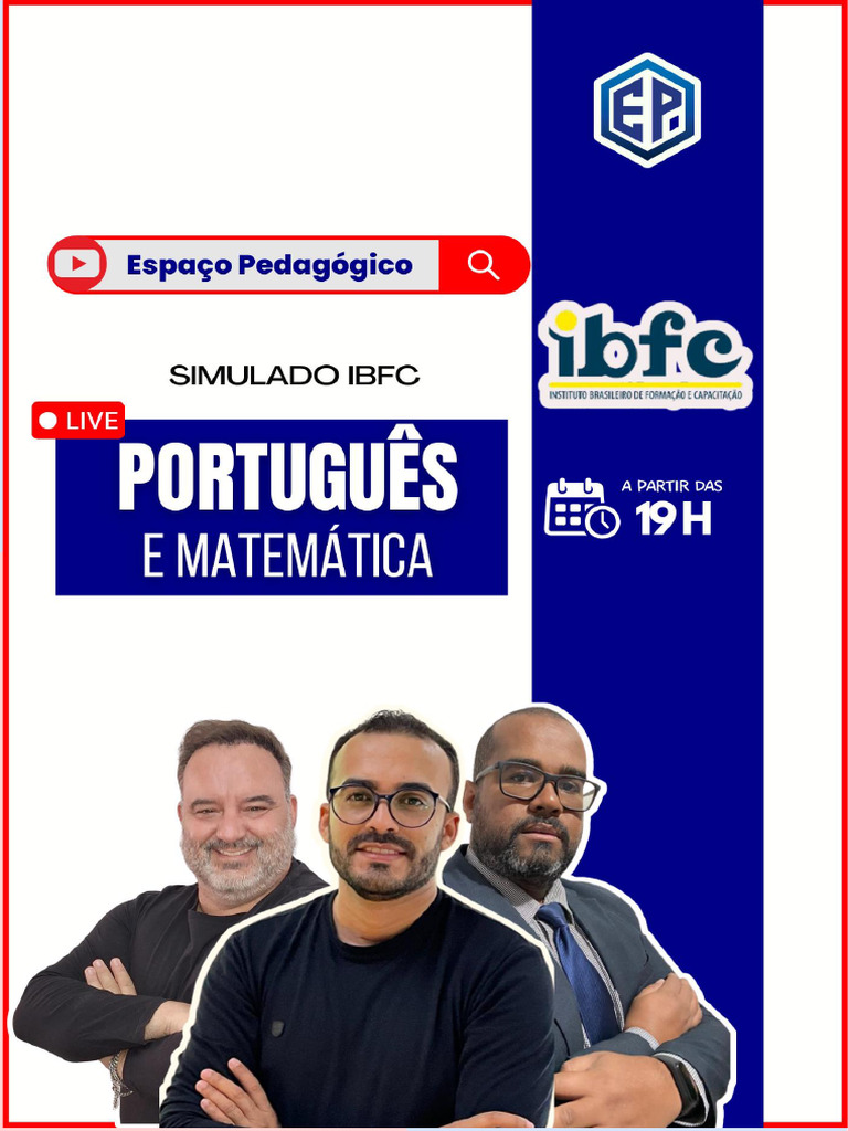 Português E Matemática Ibfc Pdf