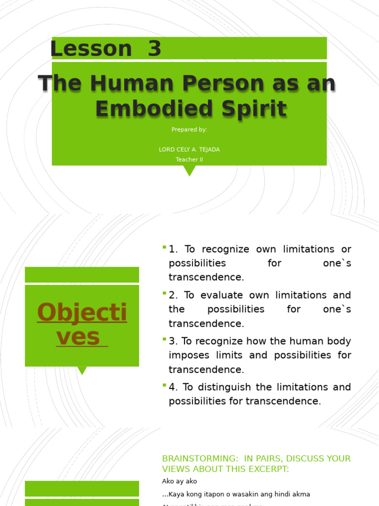 Lesson 3 Philosophy | PDF