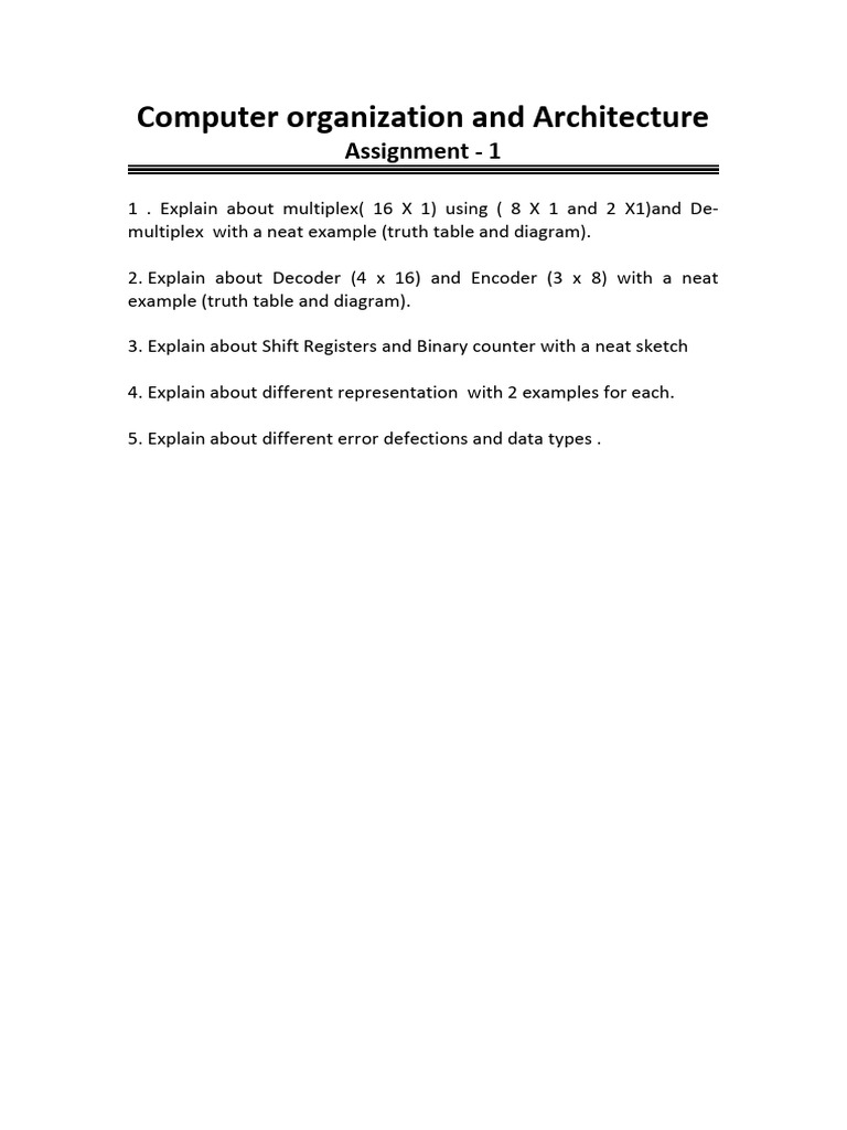 Computer+Organization+and+Architecture+ +1 | PDF