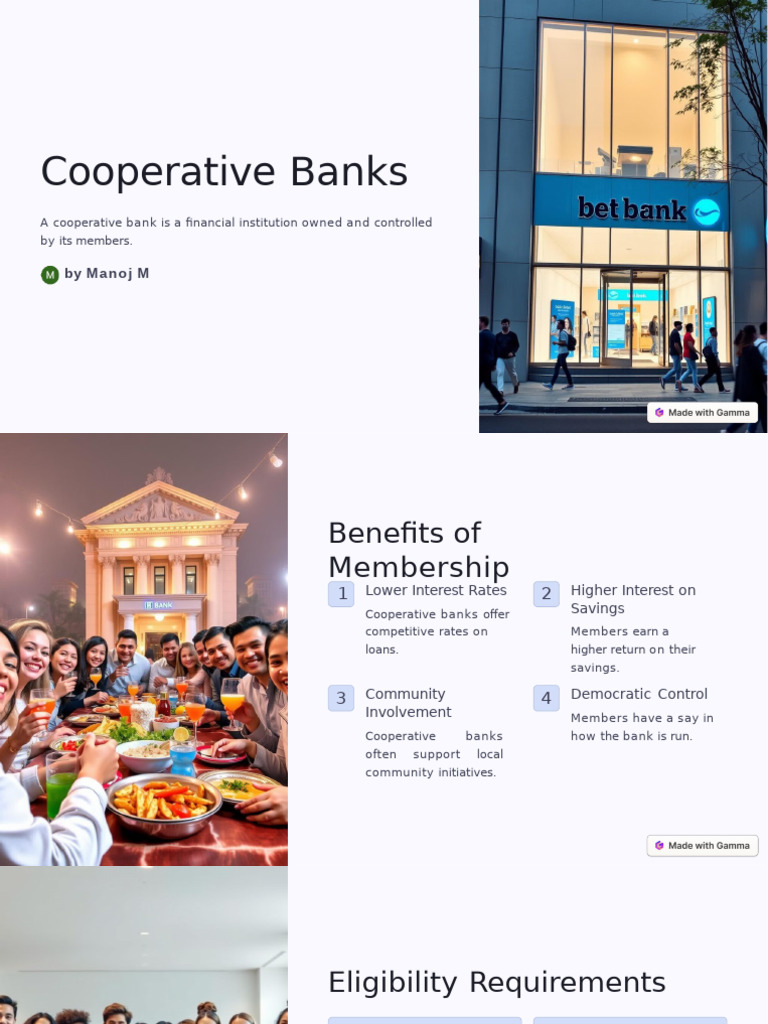 Cooperative Banks | PDF