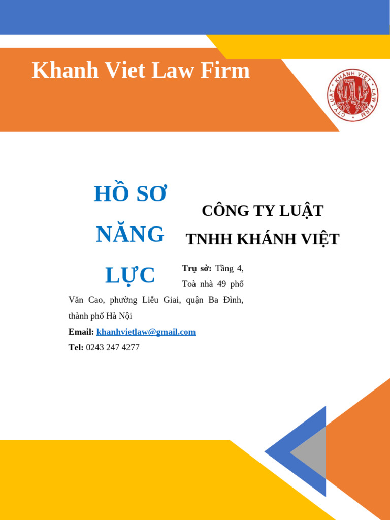 Hồ Sơ Năng Lực Đầy Đủ | PDF