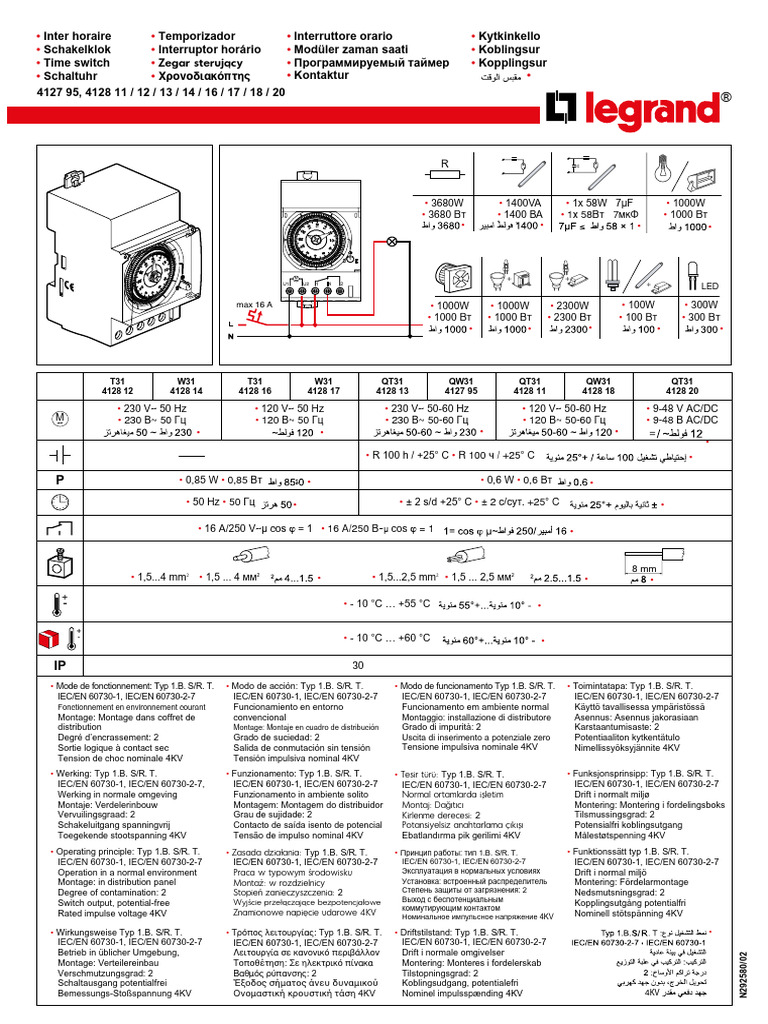 Legrand Notice | PDF