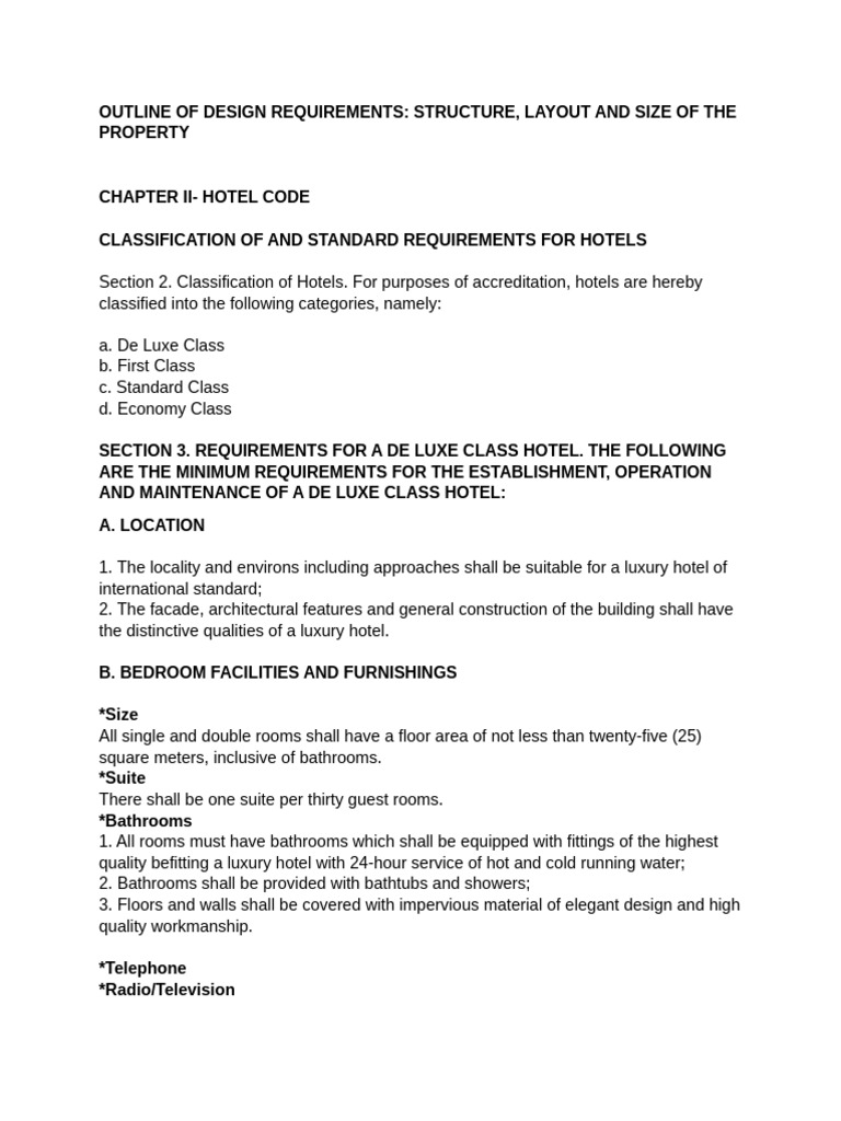 Structure, Layout and Size of The Property | PDF
