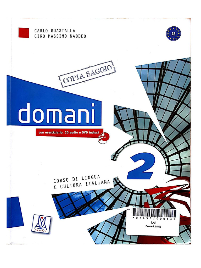 Domani 2 Nuovo Nivel 3 Y 4 Del Basico Pdf