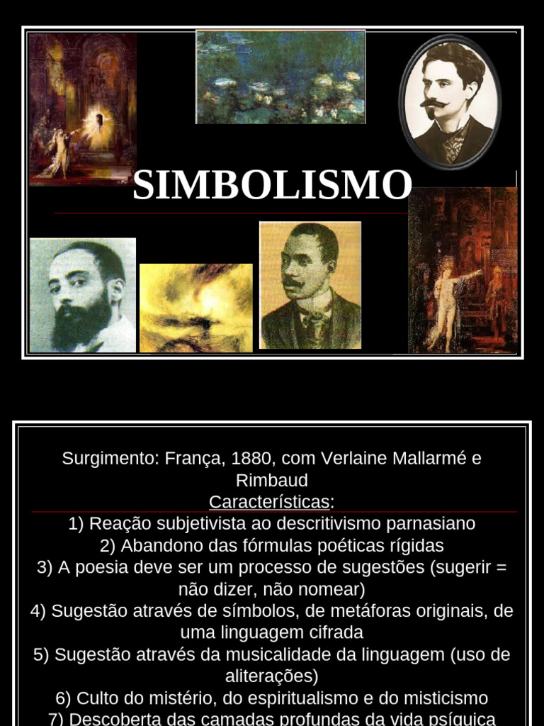 Simbolismo no Brasil: Características e Autores | PDF | Simbolismo ...