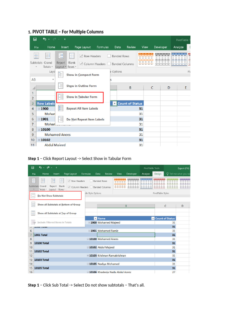 My excel book pdf