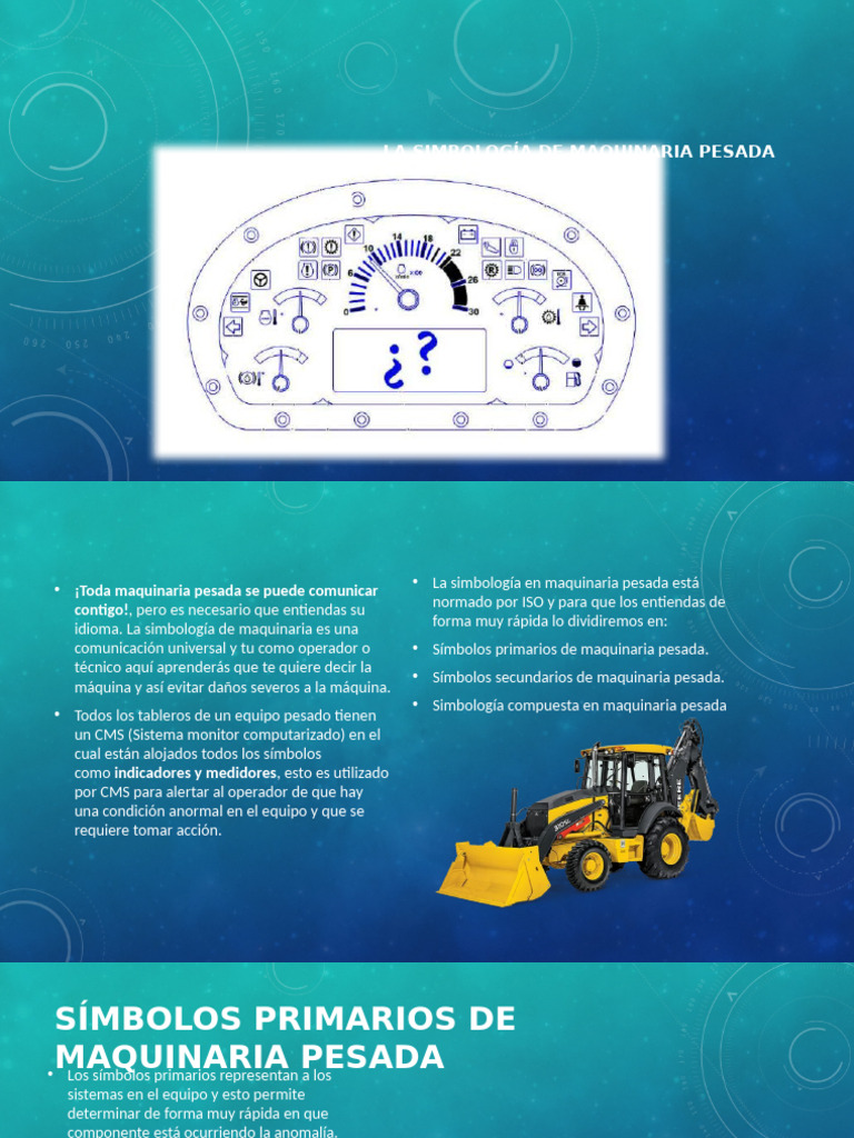 La Simbología de Maquinaria Pesada | PDF
