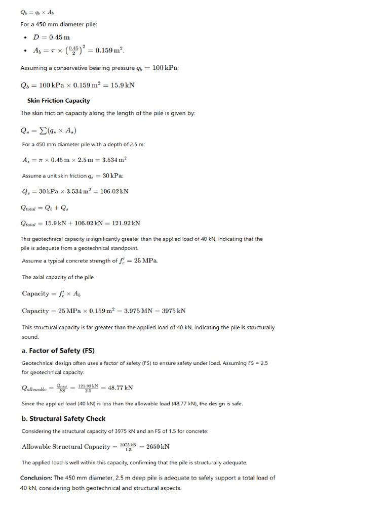 Pile Design Pdf