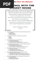 Grade 6 Post Test Phil Iri Passage | PDF